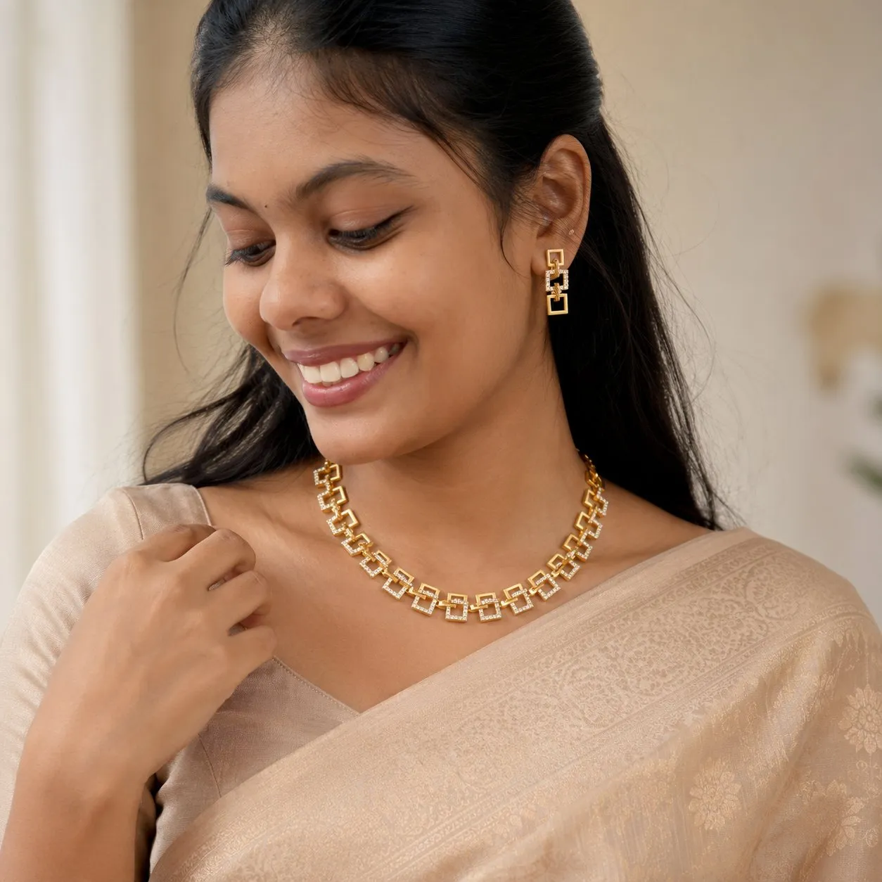 Ad Necklace set (JS0142) — view 3