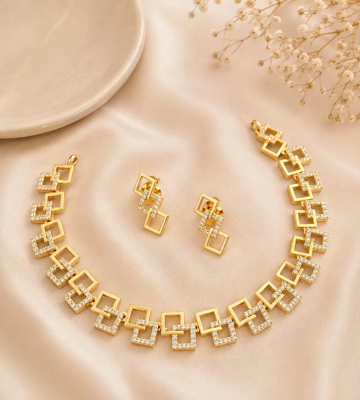 Ad Necklace set (JS0142)